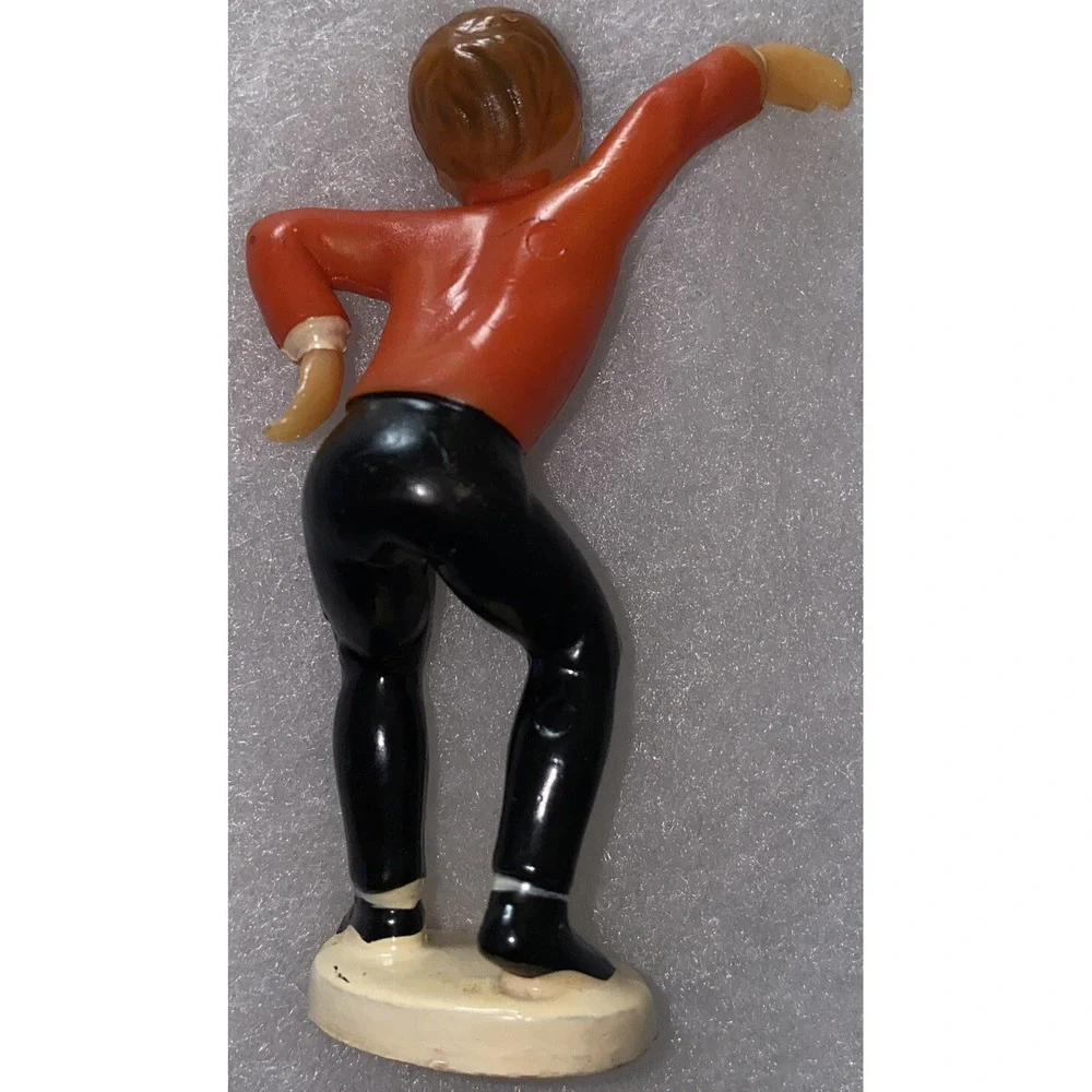VTG‼ Wilton‎ Chicago Dancer Cake Topper Dancing Teenager Sock Hop Twist